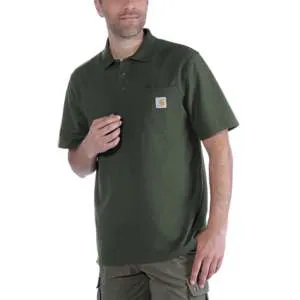 Carhartt Work Pocket Polo Men - Moss K570