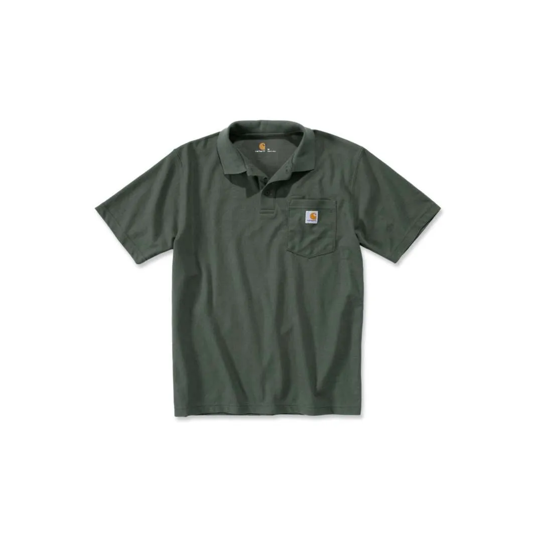 Carhartt Work Pocket Polo Men - Moss K570