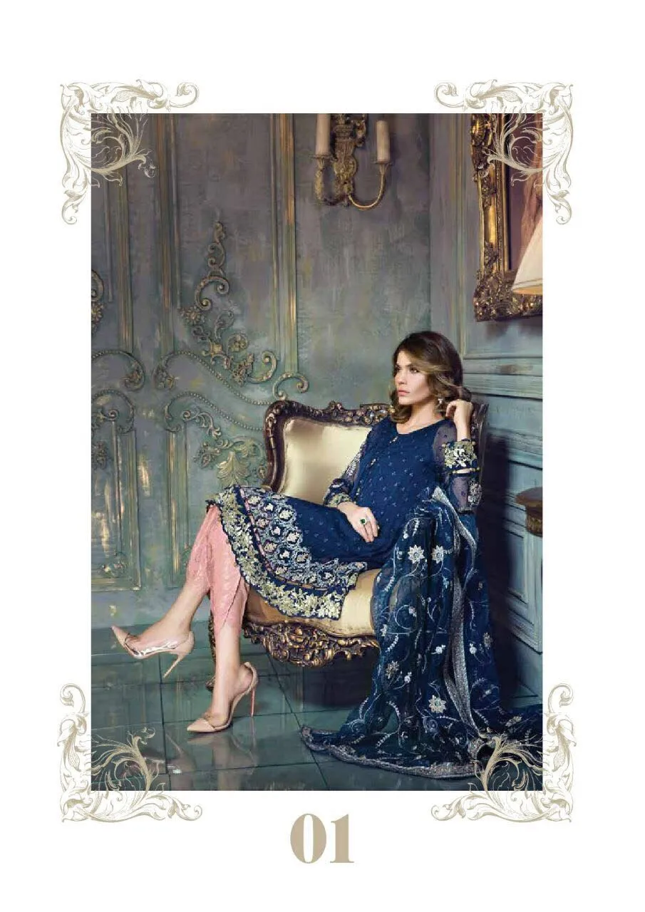Chiffon Dress by Ayra from the House of Maria B. #C560