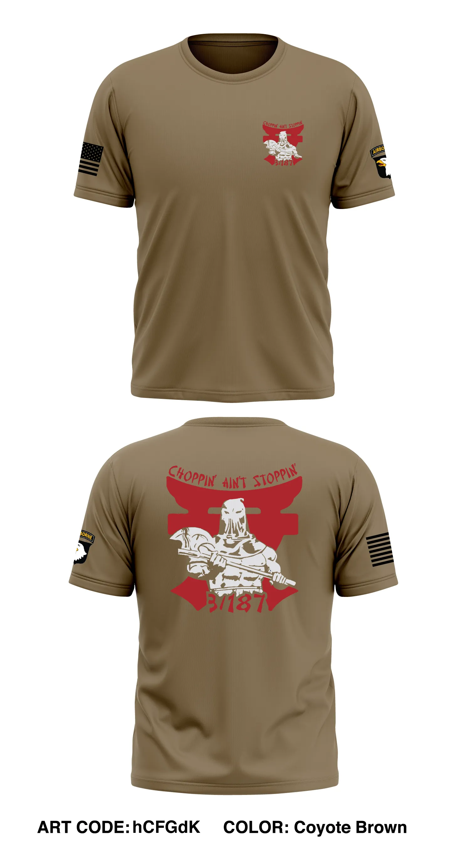 Choppin' 3-187 Store 1 Core Men's SS Performance Tee - ham4BU