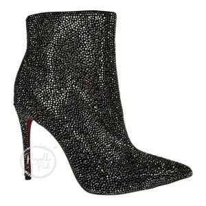 Christian Louboutin So Kate Custom AB Crystal Swarovski Boots Booties Ankle Boots