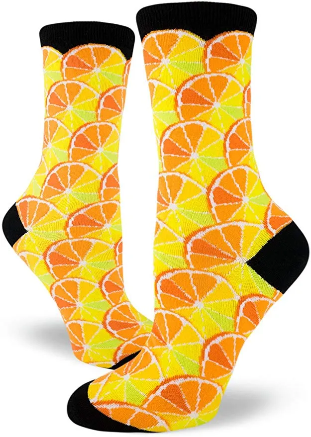 Citrus Women's Crew Socks Black