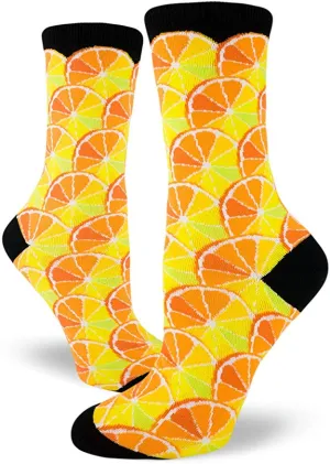 Citrus Women's Crew Socks Black