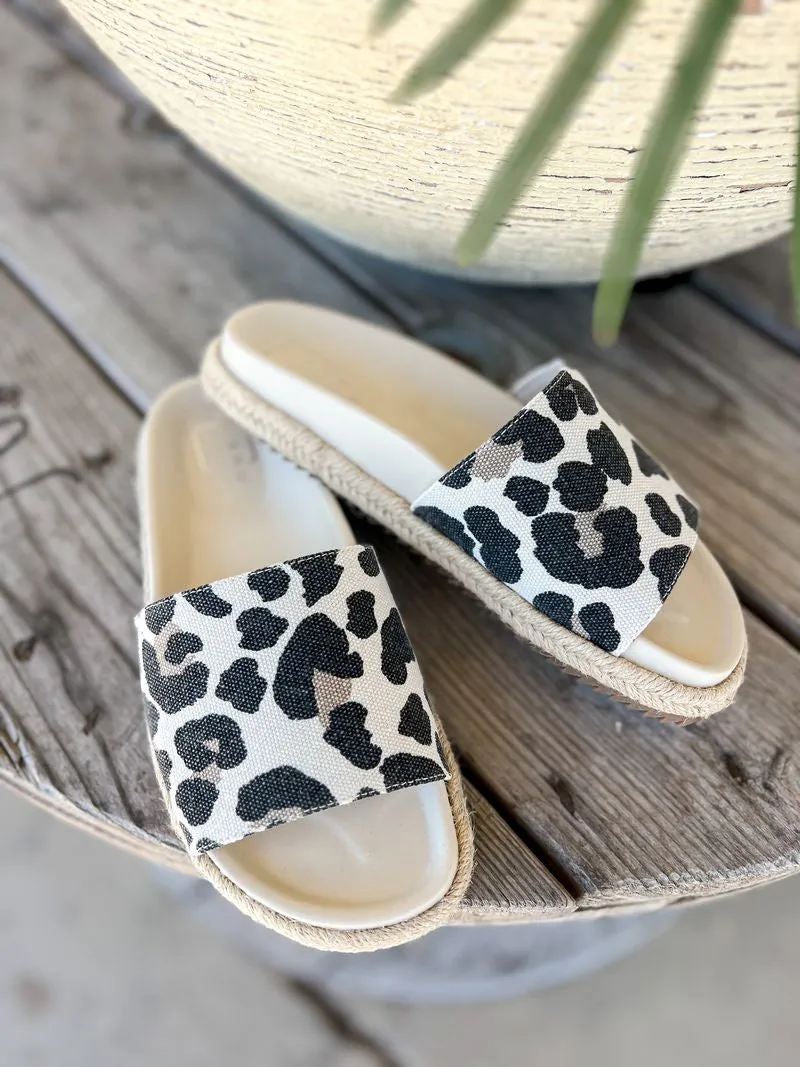 Crisanta Leopard Sandal
