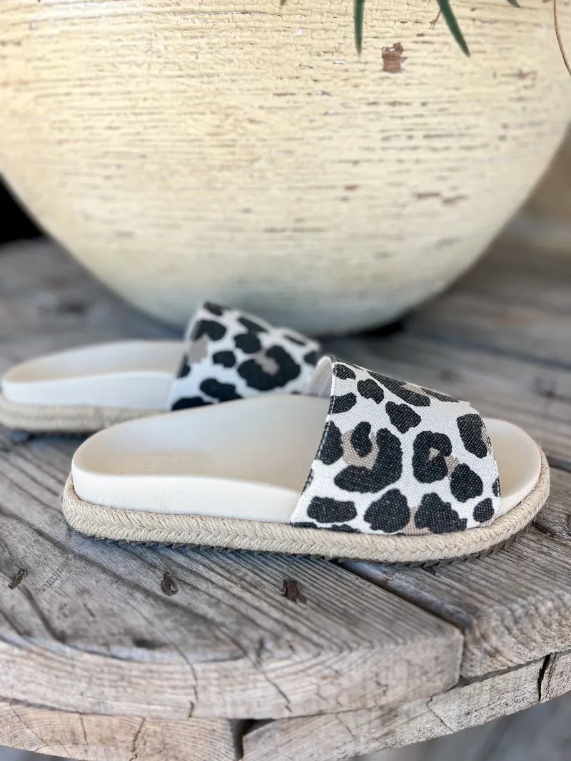Crisanta Leopard Sandal