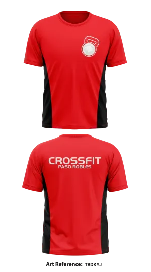CrossFit Paso Robles Store 1 Core Men's SS Performance Tee - tSdkYj