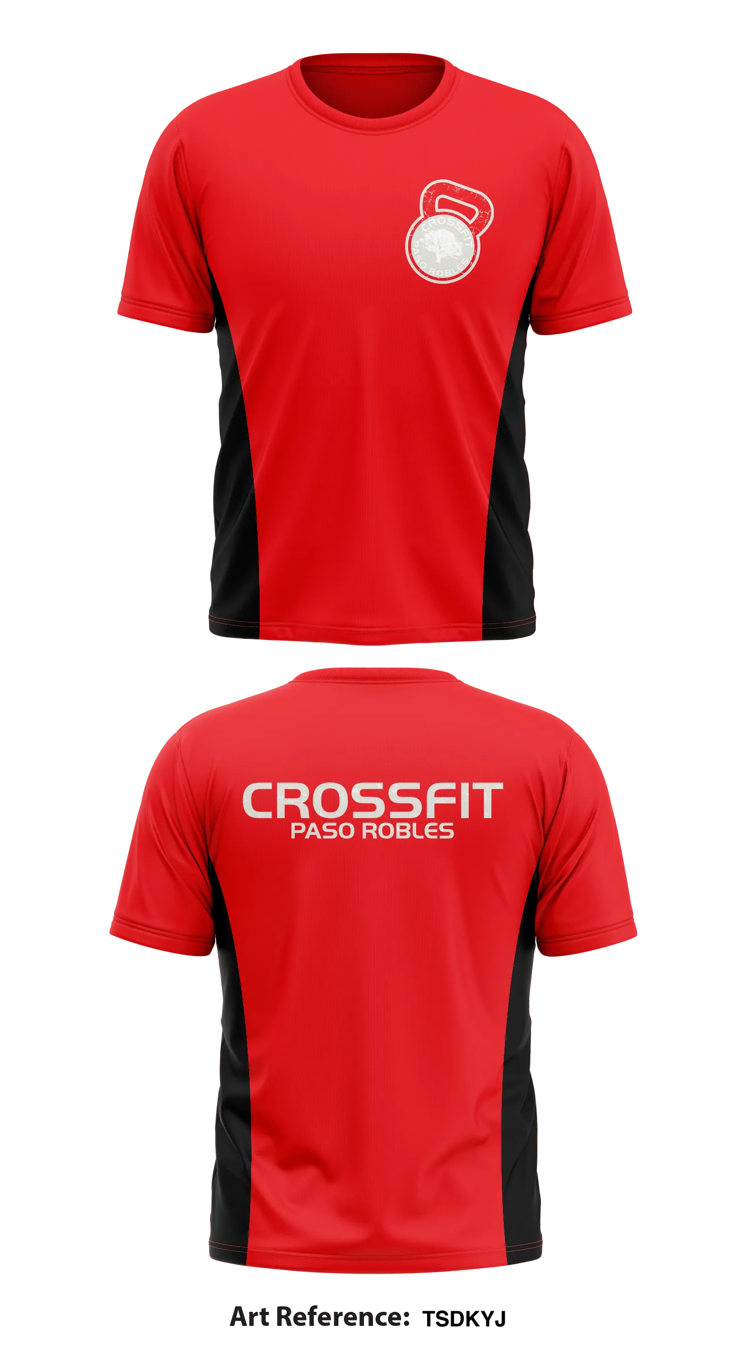CrossFit Paso Robles Store 1 Core Men's SS Performance Tee - tSdkYj