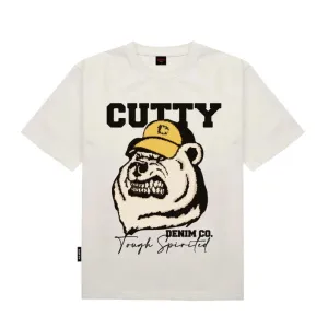 Cutty Larry Mens T-Shirt - Cream