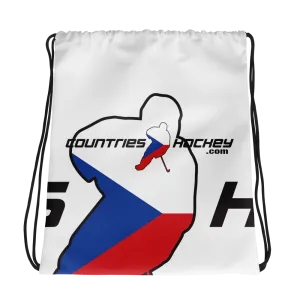 Czech Republic Hockey Drawstring bag | by CountriesHockey.com