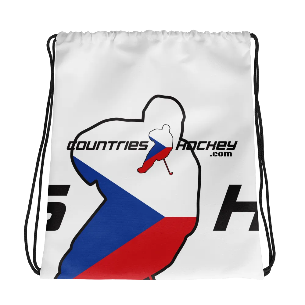 Czech Republic Hockey Drawstring bag | by CountriesHockey.com