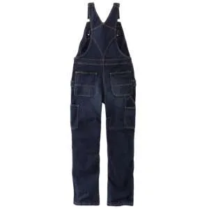 Denim double front bib overall midnight sky - 104044