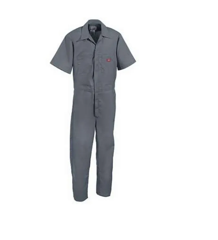 Dickies Short Sleeve Coveralls - Grey