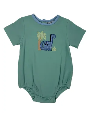 Dinosaur Applique Boys Bubble