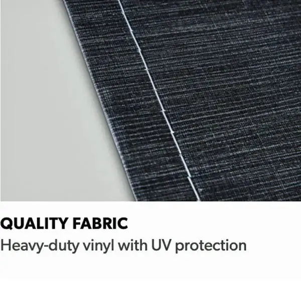 Dometic 8700 Charcoal Black Awning 16' Fabric on Roll