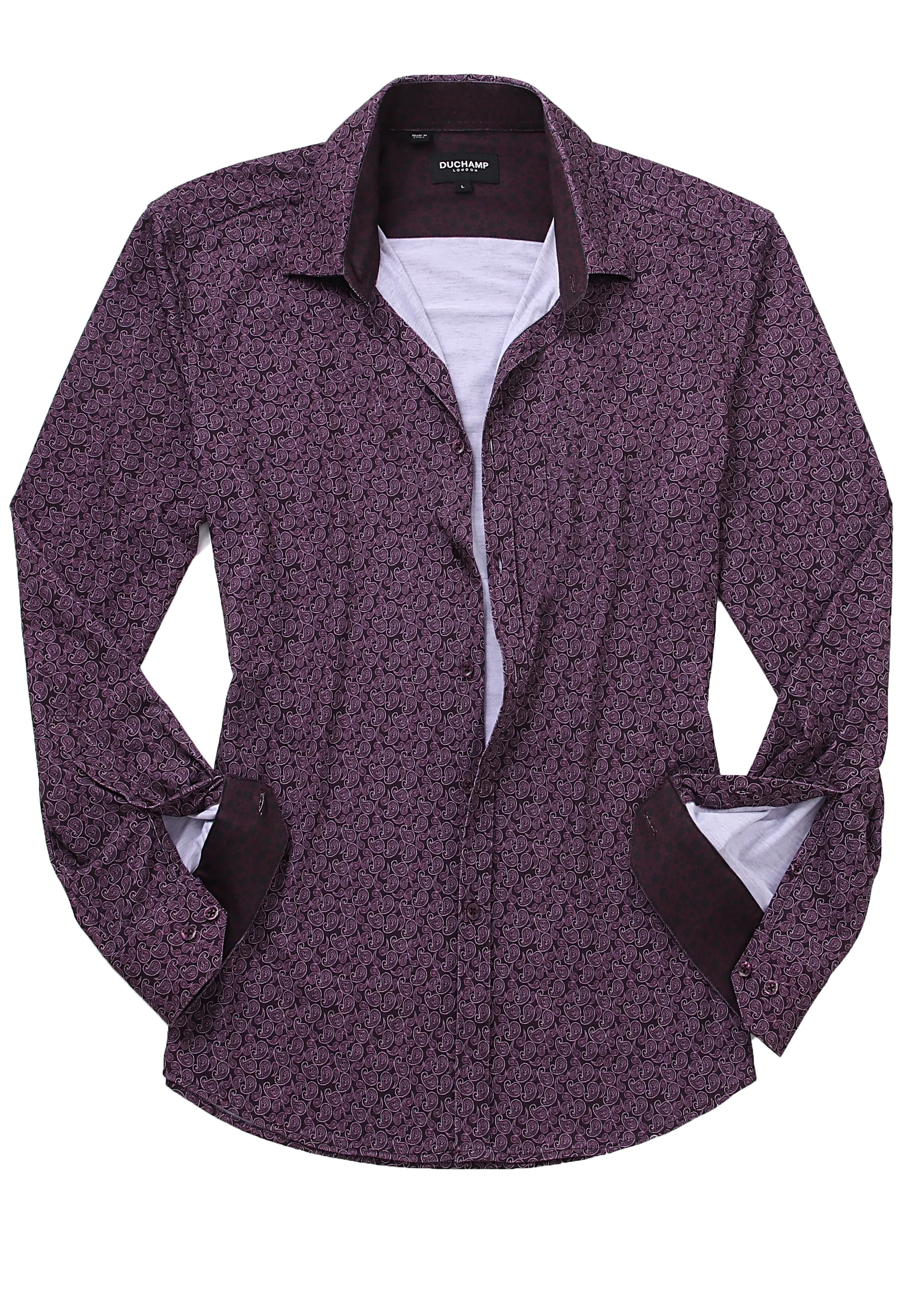 Duchamp London Neat Casual Knit Shirt