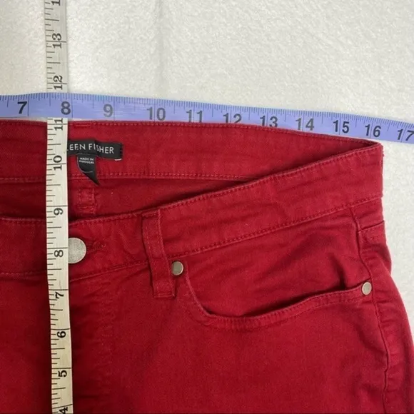 Eileen Fisher Mid Rise‎ Organic Cotton Jeans Size 8