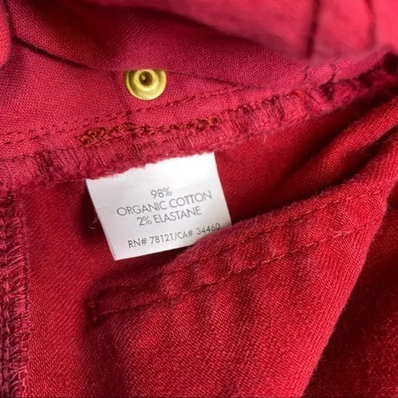 Eileen Fisher Mid Rise‎ Organic Cotton Jeans Size 8
