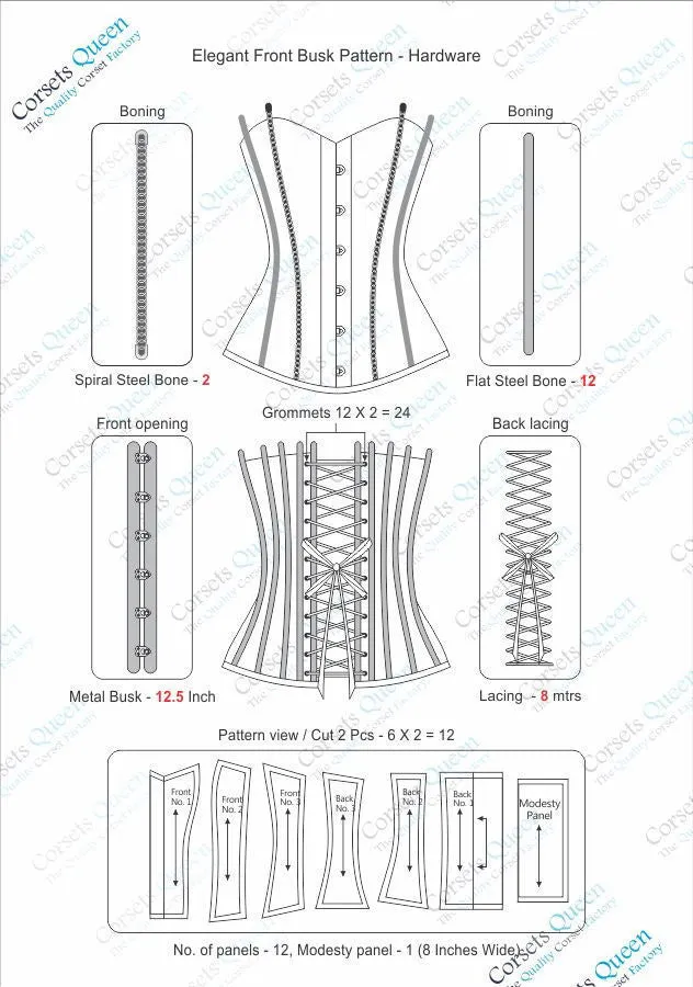 Elyanna Overbust Corset