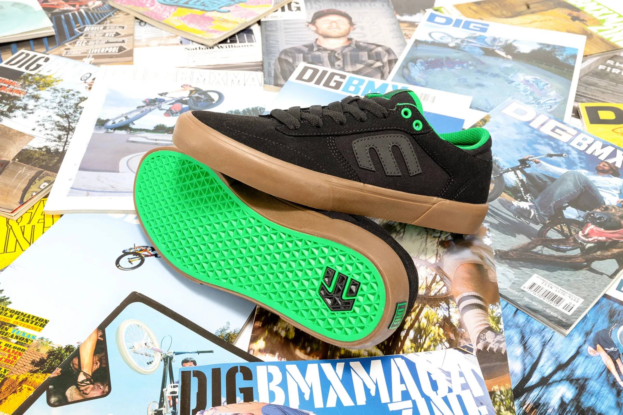 Etnies Windrow Vulc x Dig Green / Black