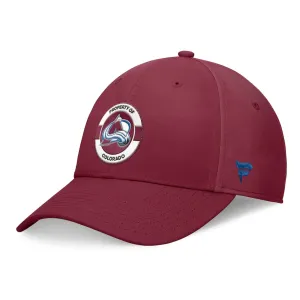 Fanatics AP Practice Structured Hat - Colorado Avalanche