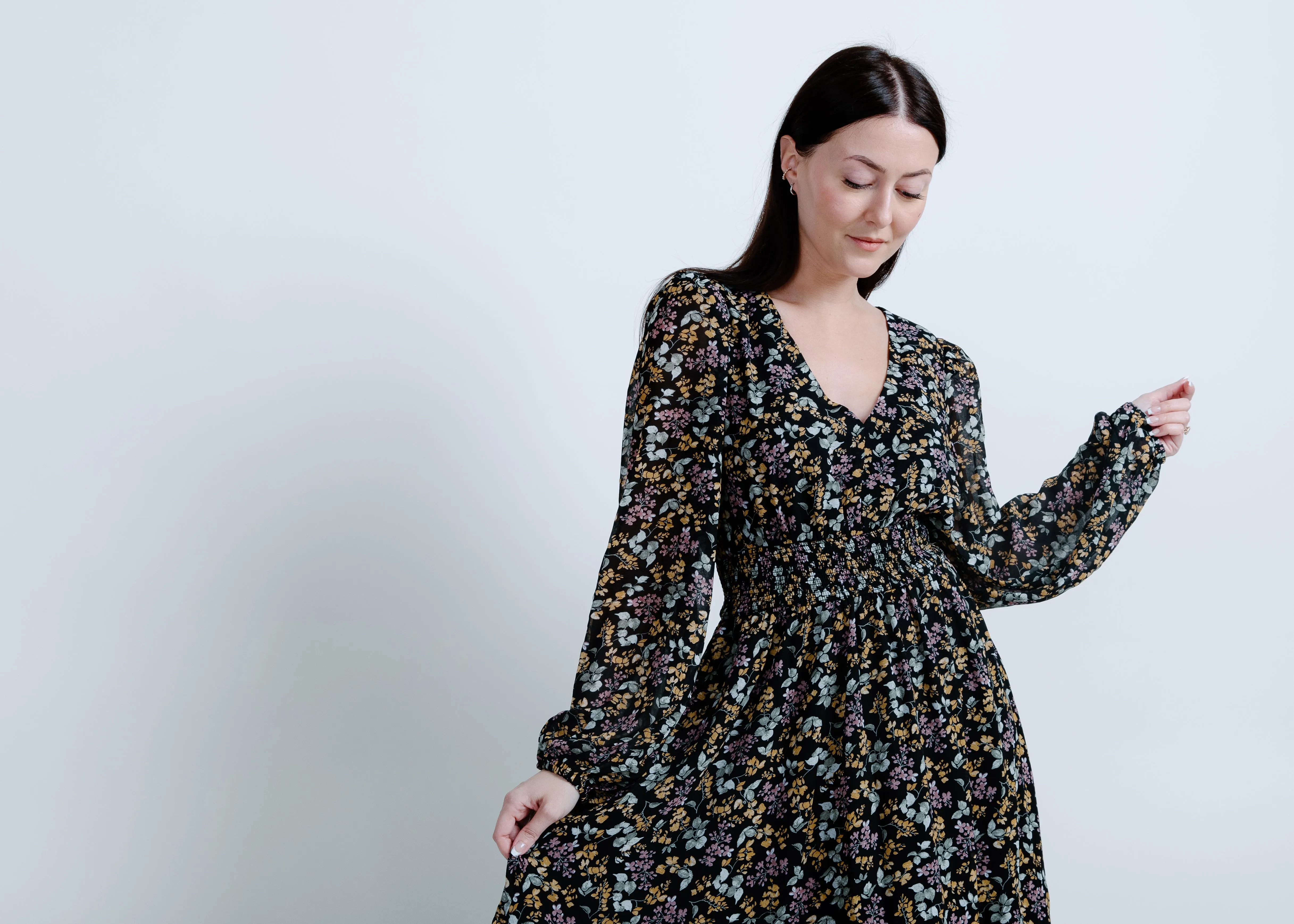 Finley Floral Tiered Dress