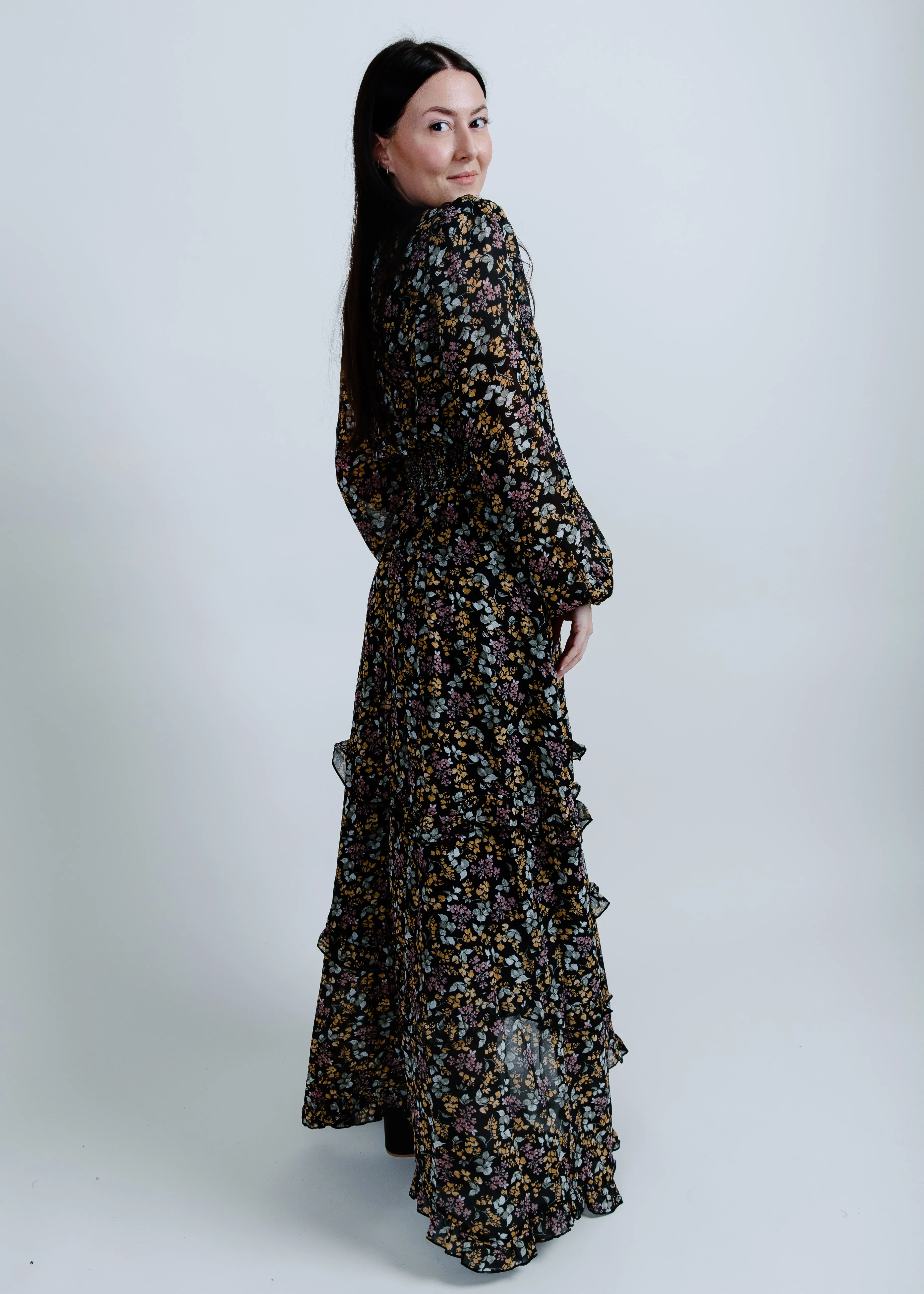 Finley Floral Tiered Dress