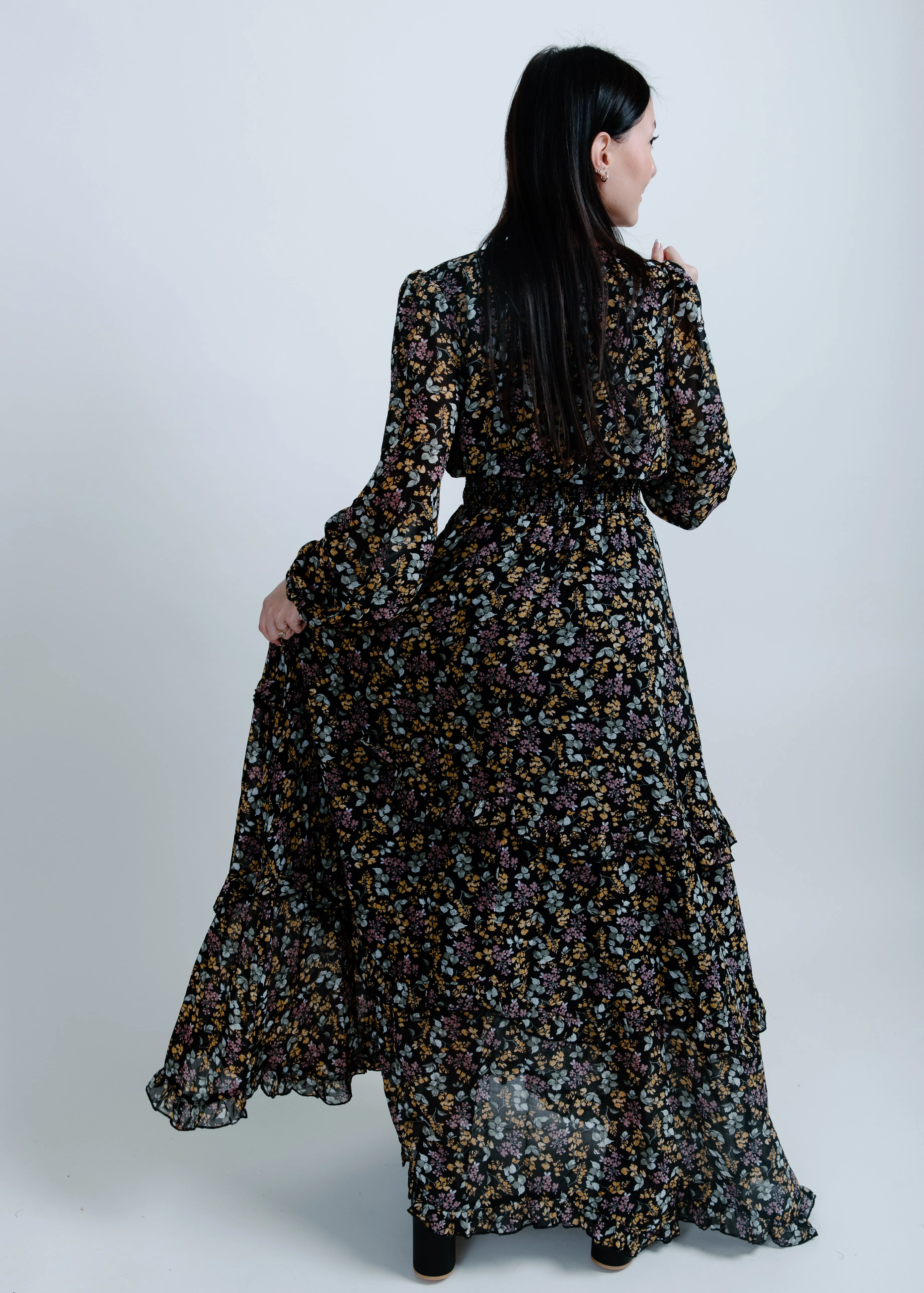 Finley Floral Tiered Dress