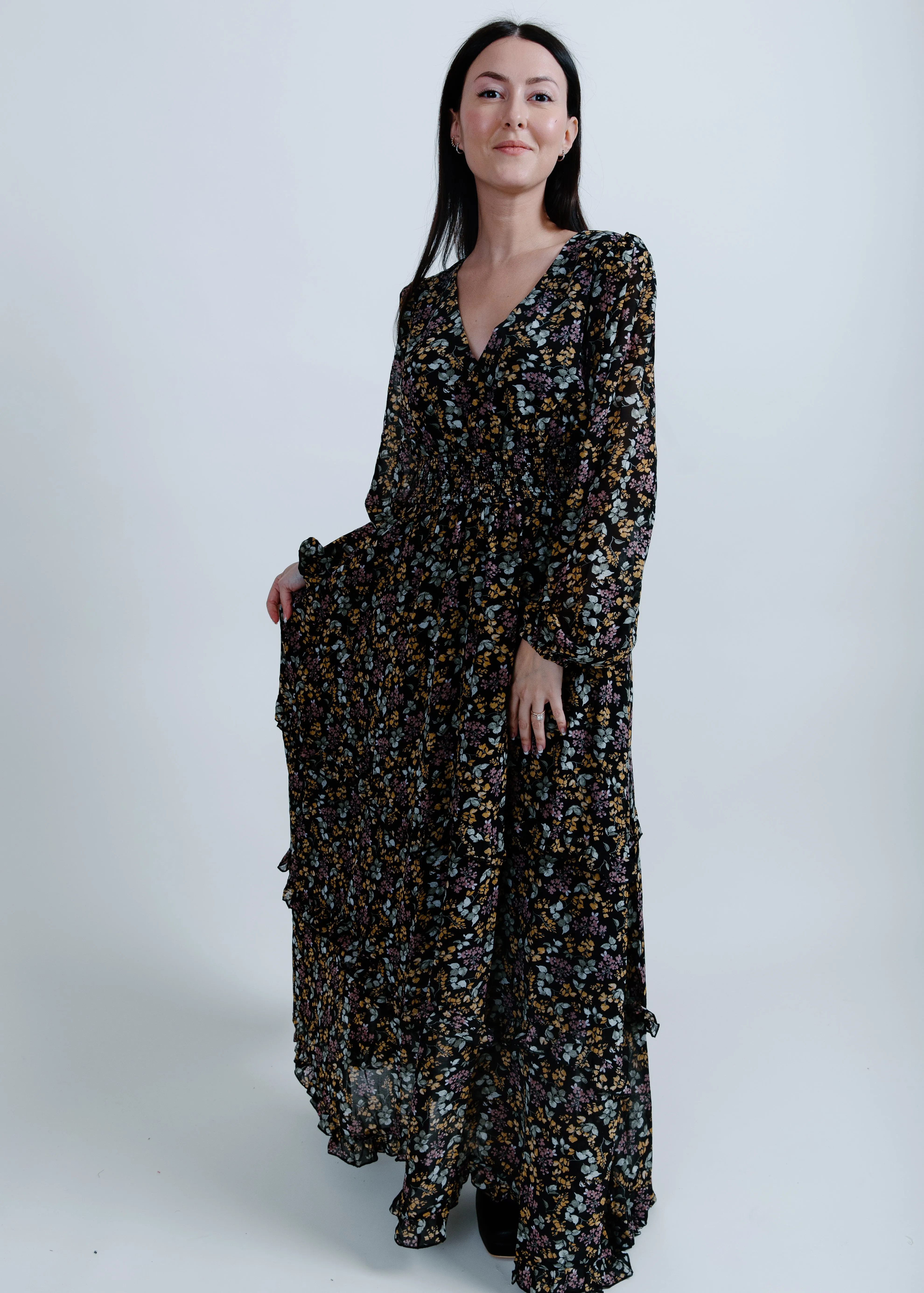 Finley Floral Tiered Dress