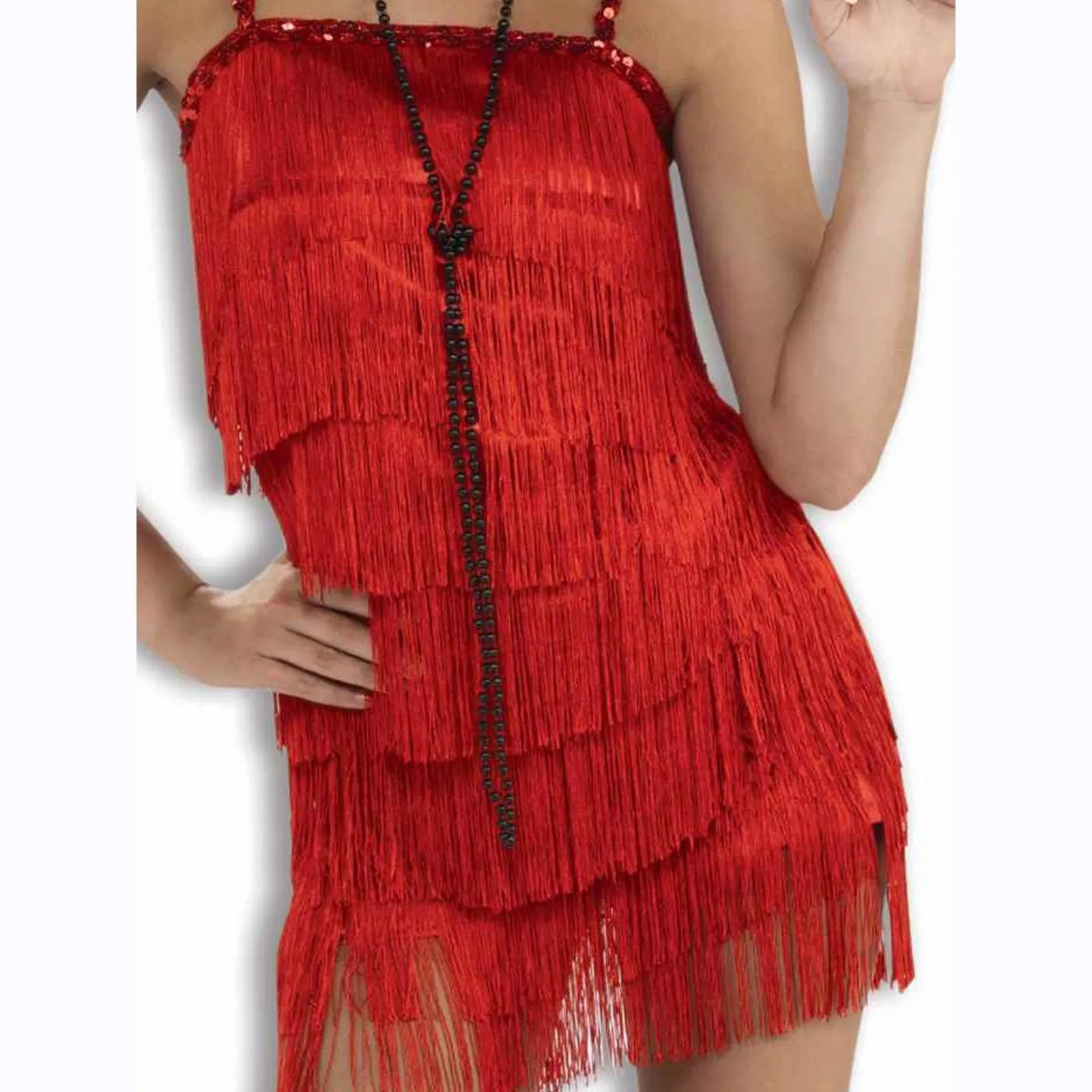 Flapper Deluxe Red Costume Size L