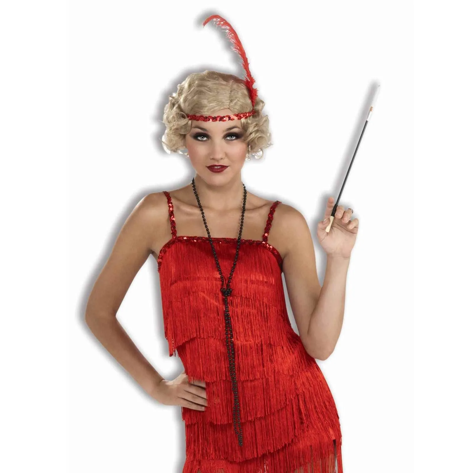 Flapper Deluxe Red Costume Size L