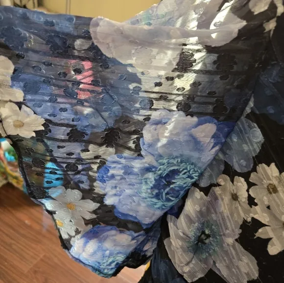 Floral One-Shoulder Dress, NWOT, size 12, Night way