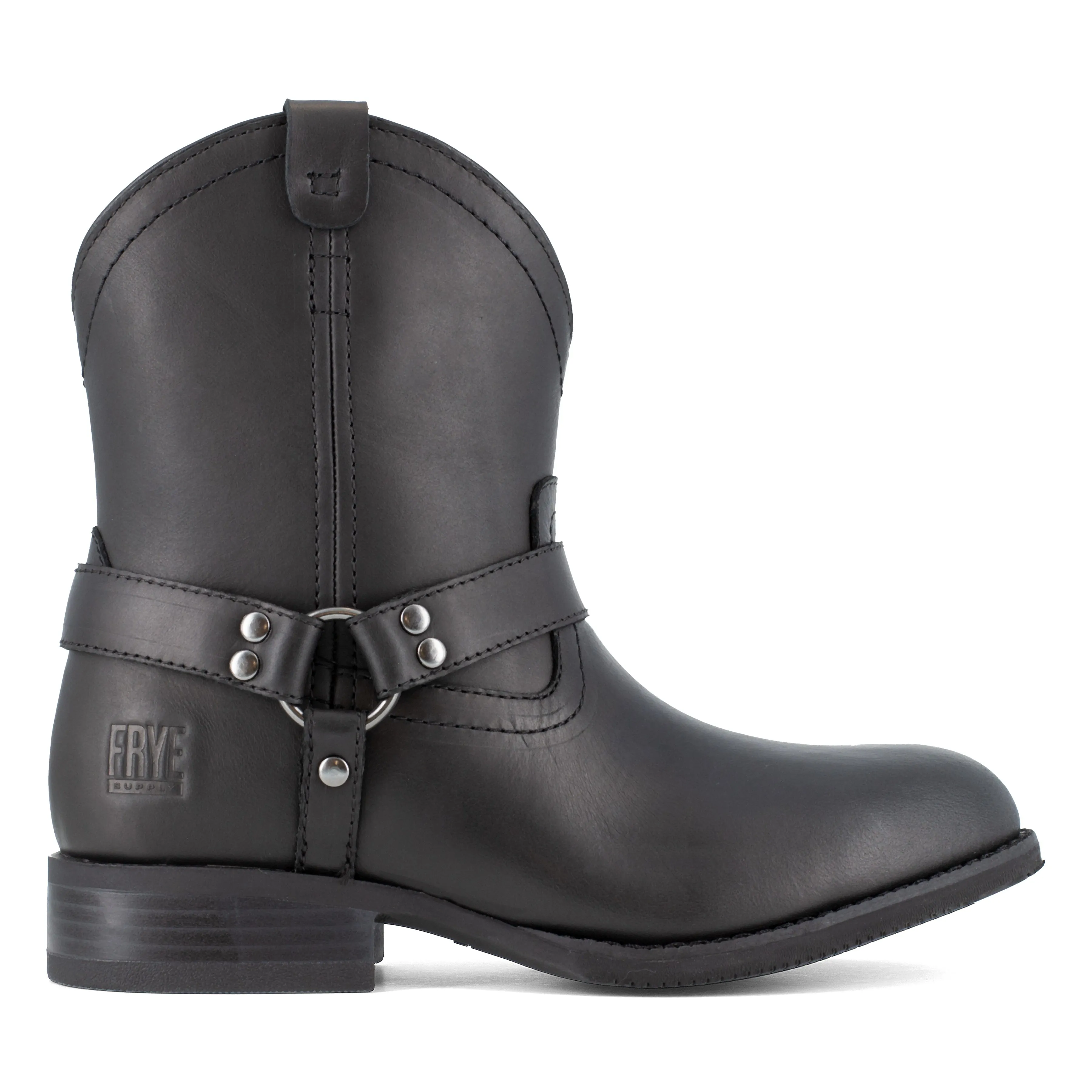 Frye Supply Women's Safety Crafted Steel Toe Harness Work Boot - Black - FR40601F