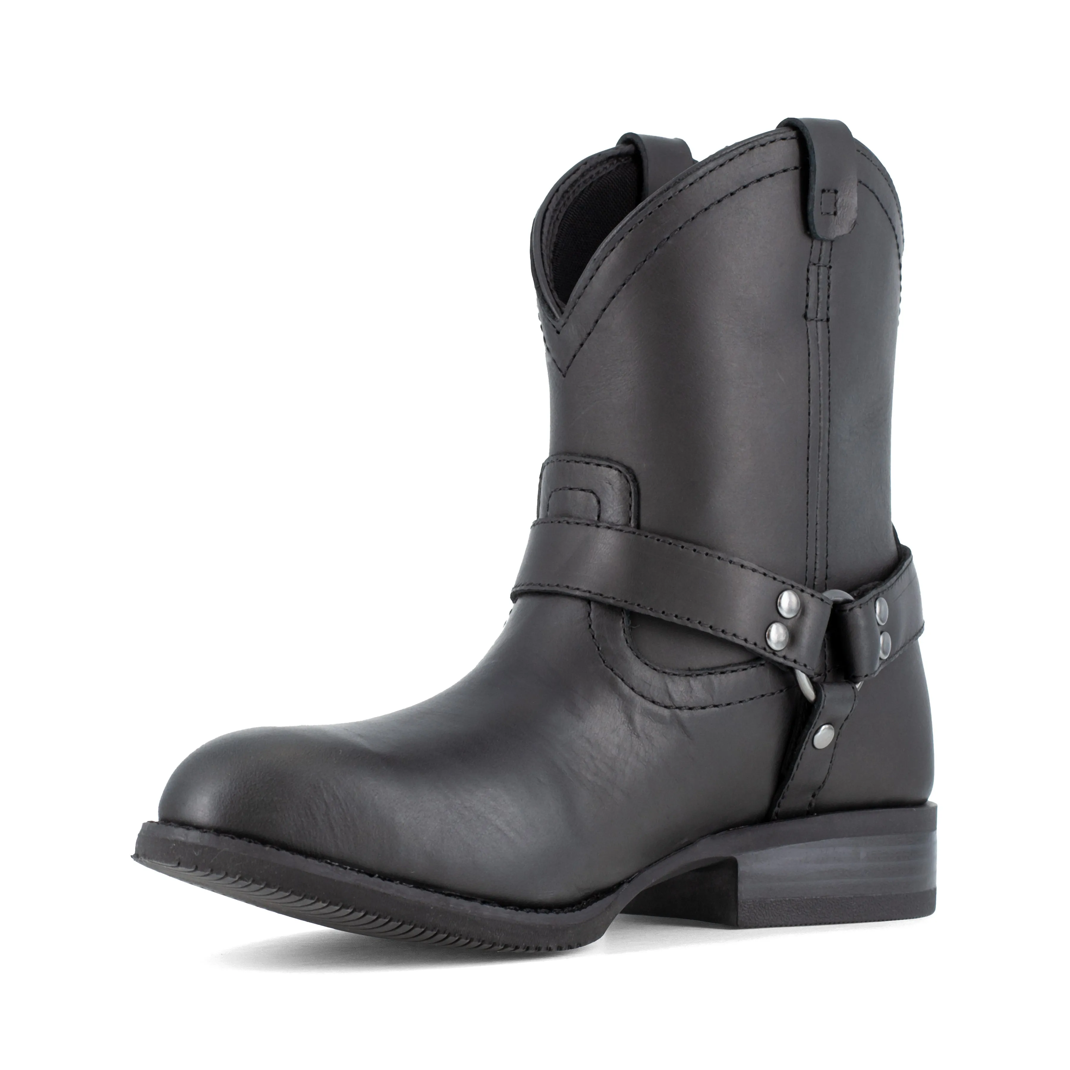 Frye Supply Women's Safety Crafted Steel Toe Harness Work Boot - Black - FR40601F