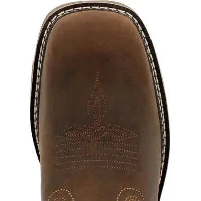 Georgia Men's Core 37 11" Soft Toe WP Western Work Boot -Brown- GB00691