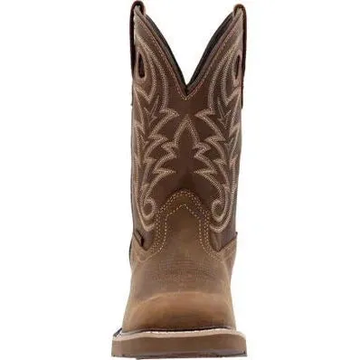 Georgia Men's Core 37 11" Soft Toe WP Western Work Boot -Brown- GB00691