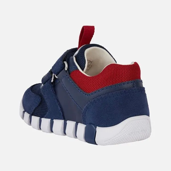 Geox - Iupidoo Baby - Navy/DK Red