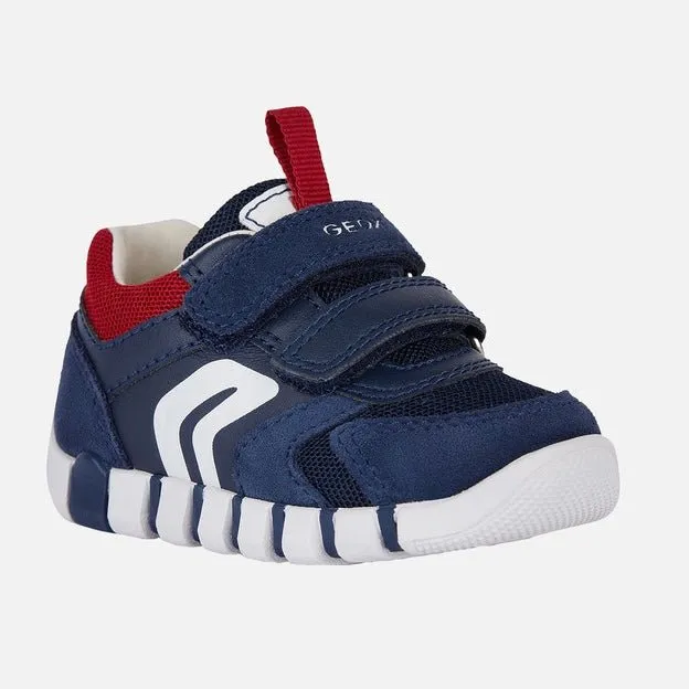 Geox - Iupidoo Baby - Navy/DK Red