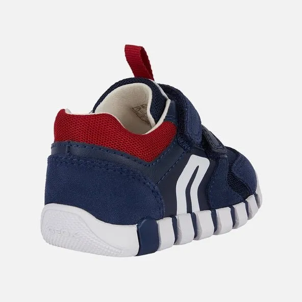 Geox - Iupidoo Baby - Navy/DK Red