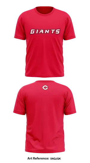 Germantown Giants Store 1 Core Men's SS Performance Tee - 5NQJQk