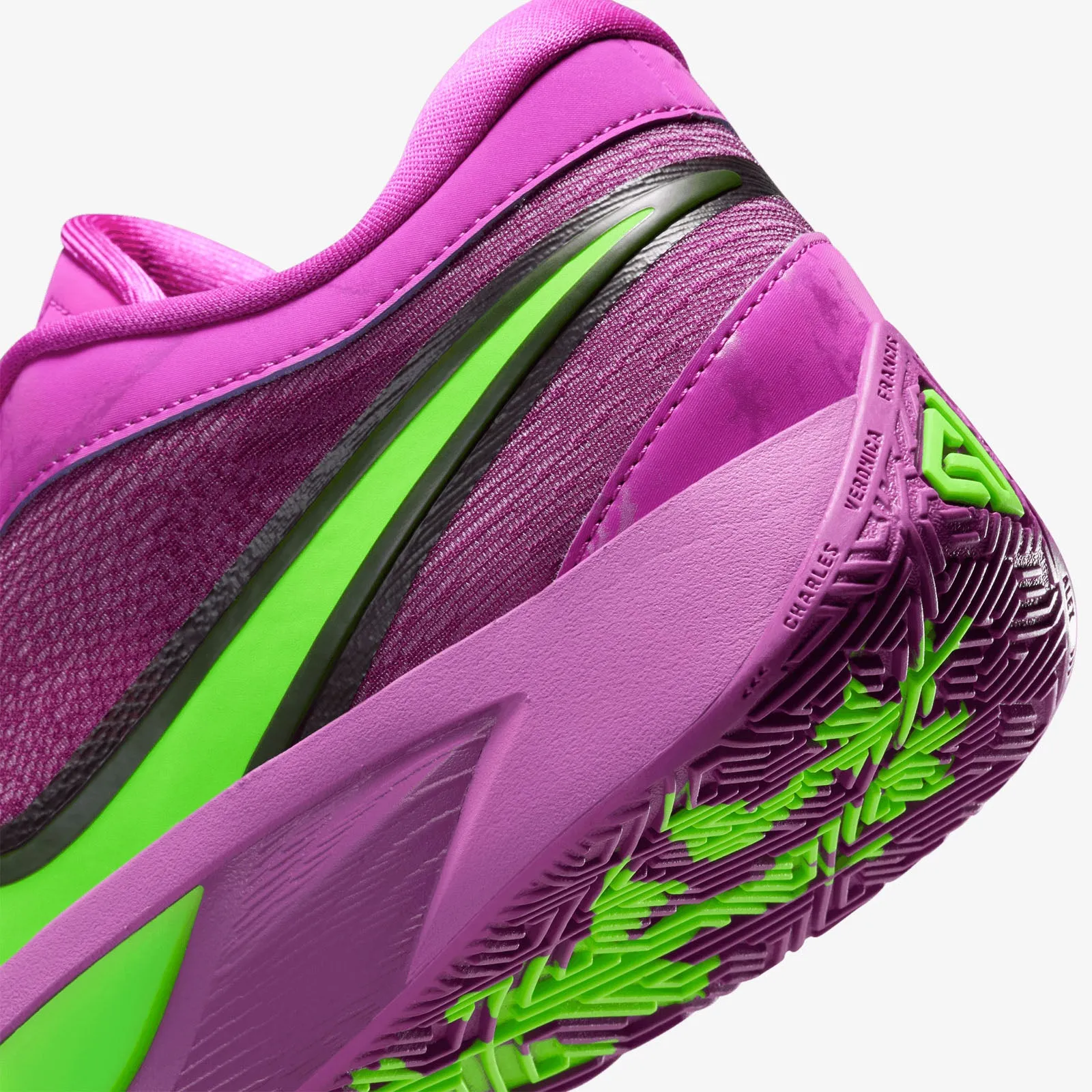 Giannis Freak 6 - Bold Berry/Green Strike/Hyper Violet