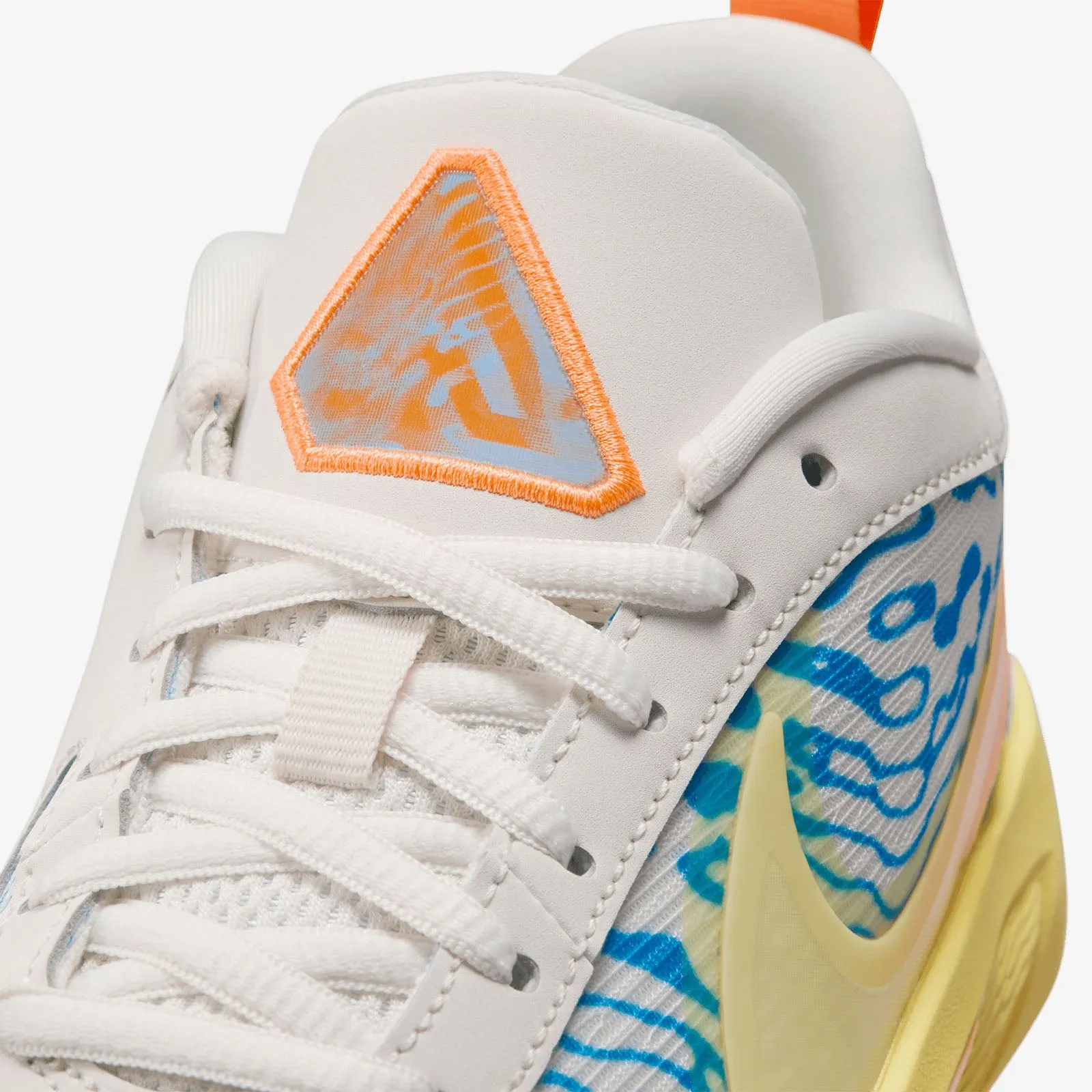 Giannis Freak 6 SE (GS) - Phantom/Total Orange/Photo Blue