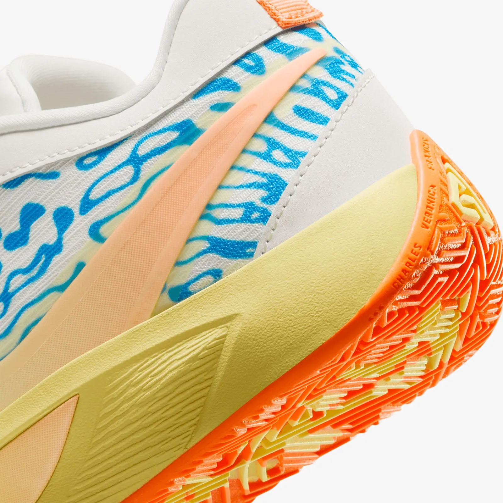 Giannis Freak 6 SE (GS) - Phantom/Total Orange/Photo Blue