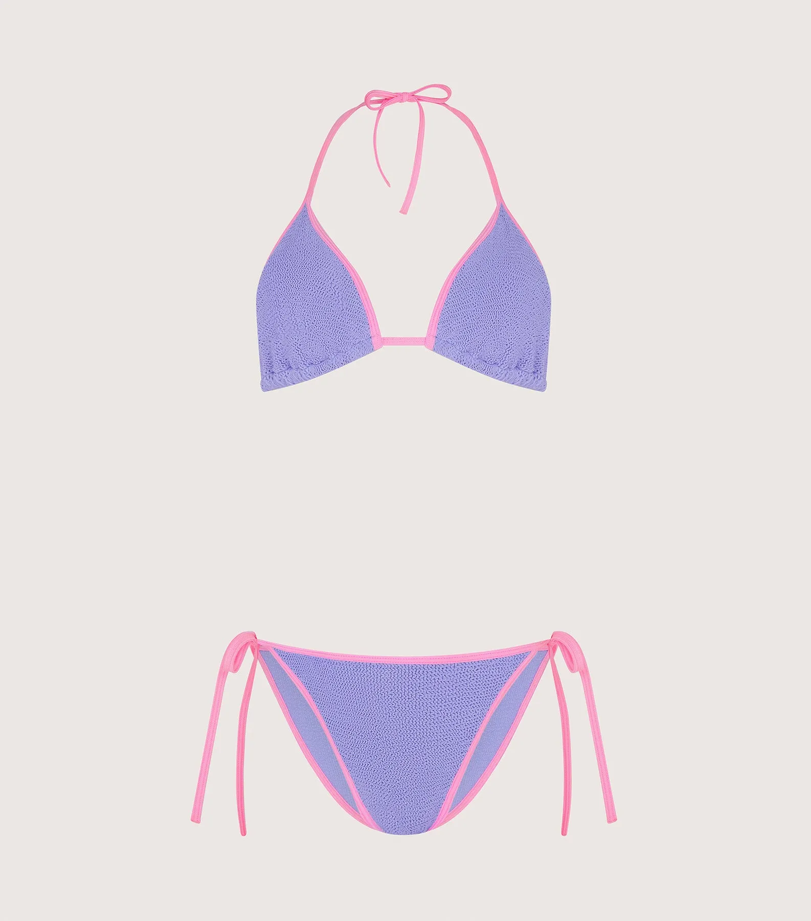 Gina Bikini Contrast - Lilac/Bubblegum