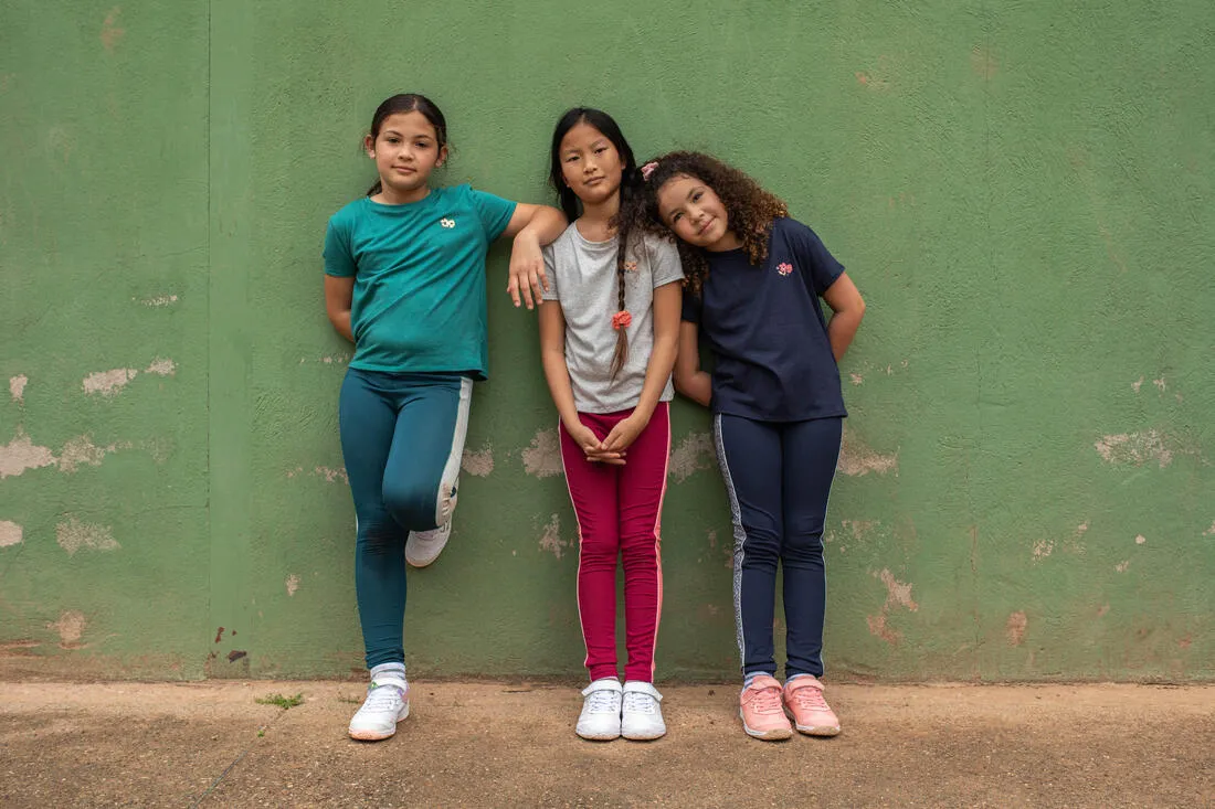 Girls' Cotton T-Shirt 500