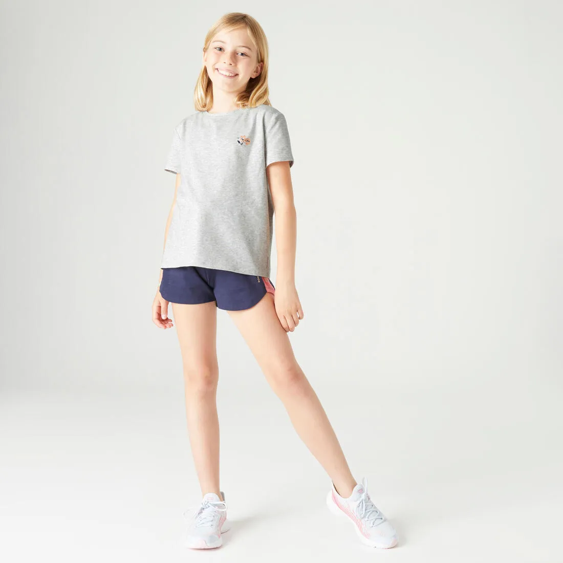 Girls' Cotton T-Shirt 500