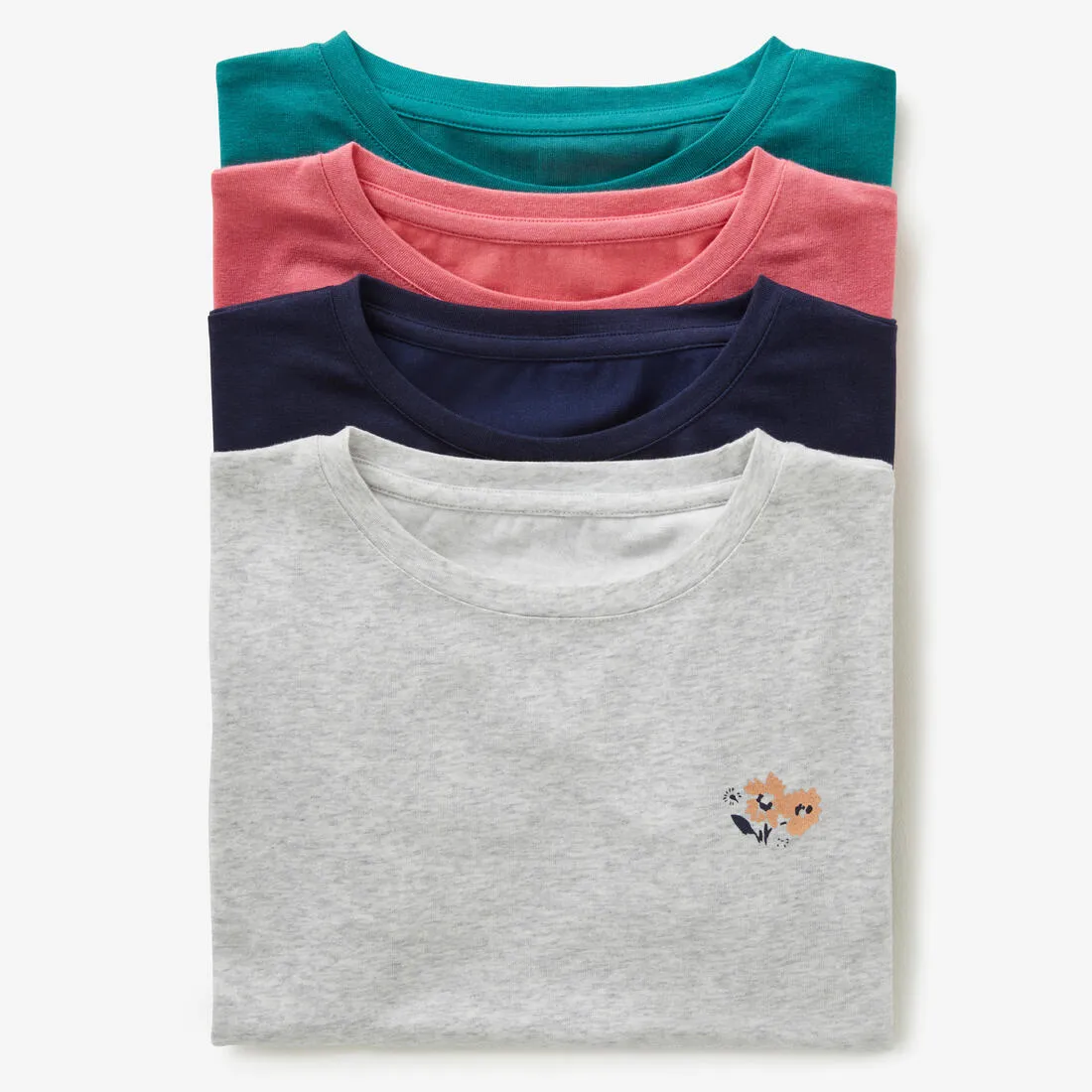 Girls' Cotton T-Shirt 500