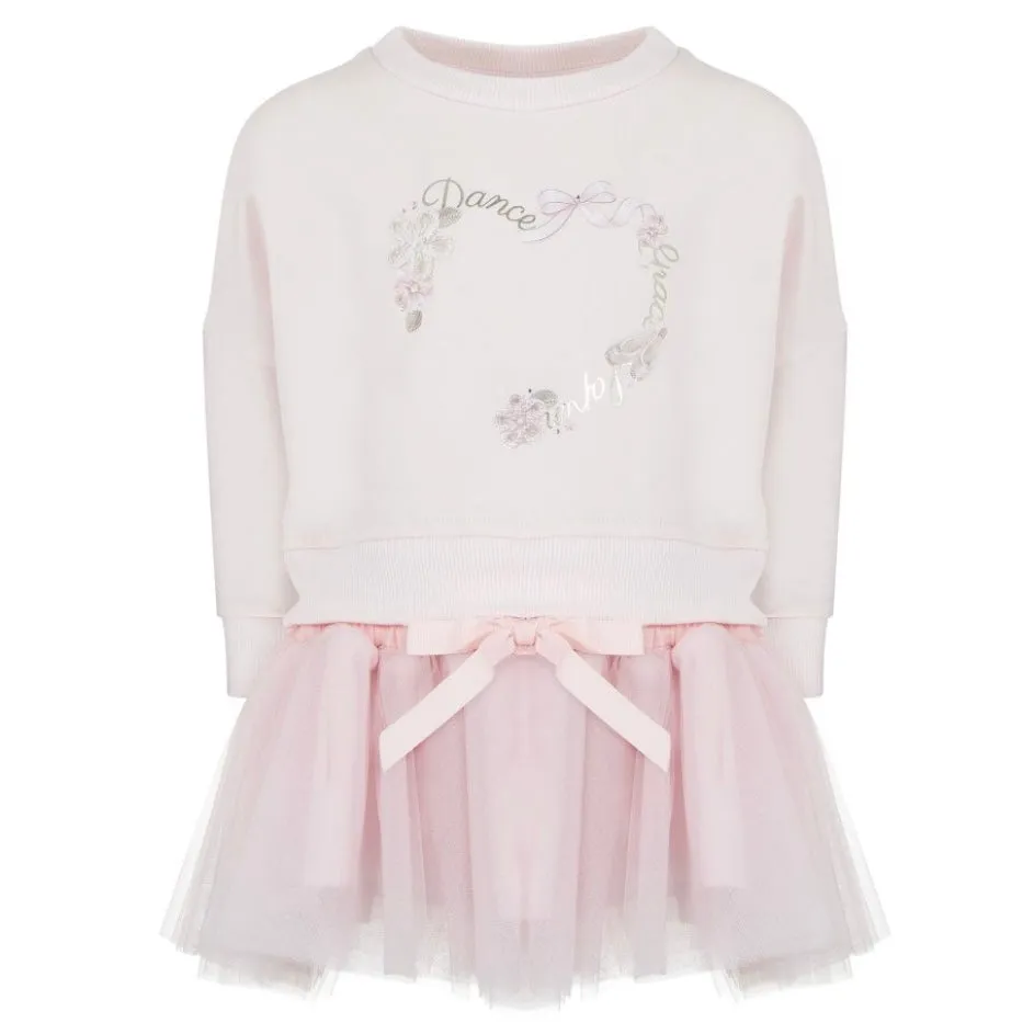 Girls Pink Tulle Dress