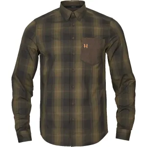 HARKILA Akkan Shirt - Mens - Willow Green / Shadow Brown