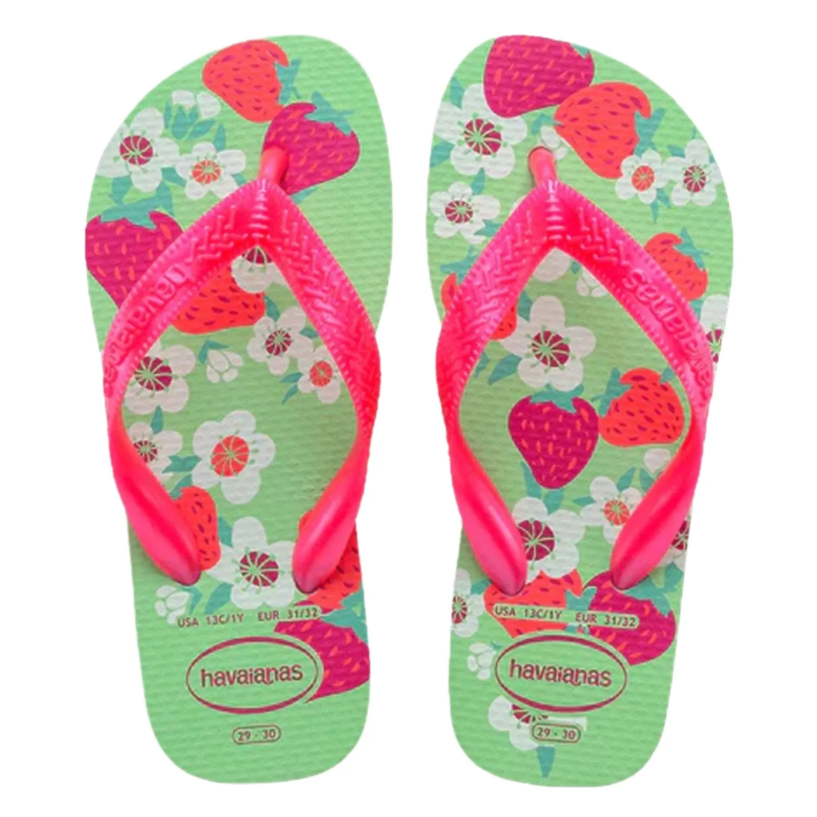 HAVAIANAS KIDS FLORES GREEN GARDEN