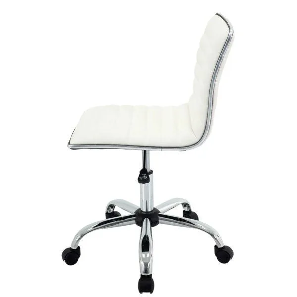 Heavy Duty White Conference Chair